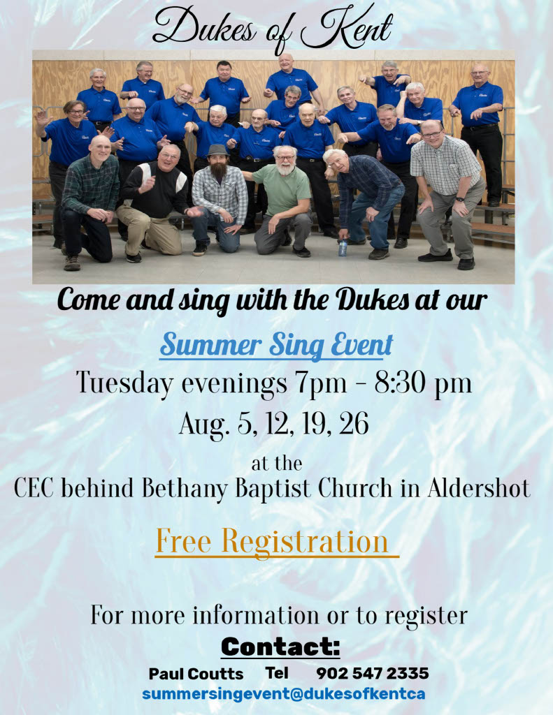 Summer Sing Event 2025